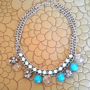 LOFT TURQUOISE BEAD NECKLACE